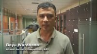 Bayu Wardhana Aliansi Jurnalis IndependenAJI