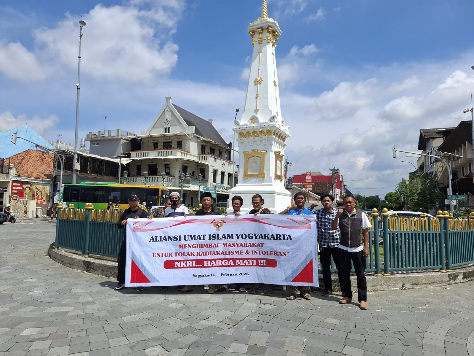 Aksi Aliansi Umat Islam Yogyakarta AUIY
