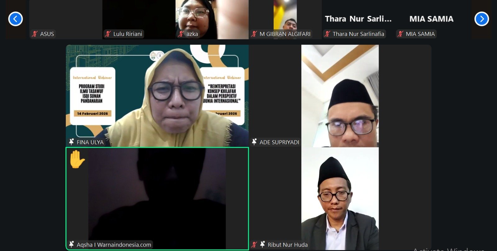 Webinar ISQI Yogyakarta