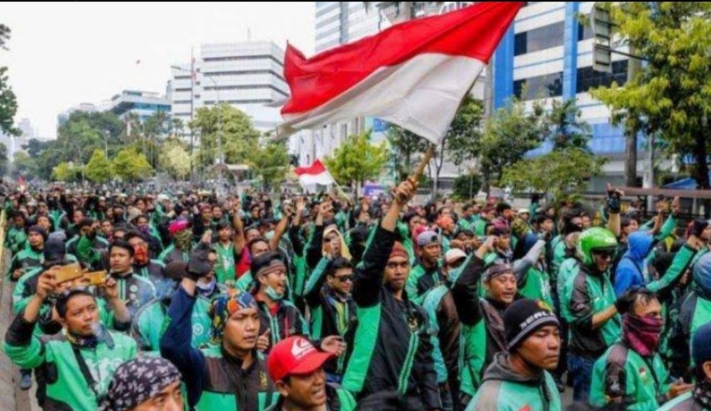 Ilustrasi Ojek Online