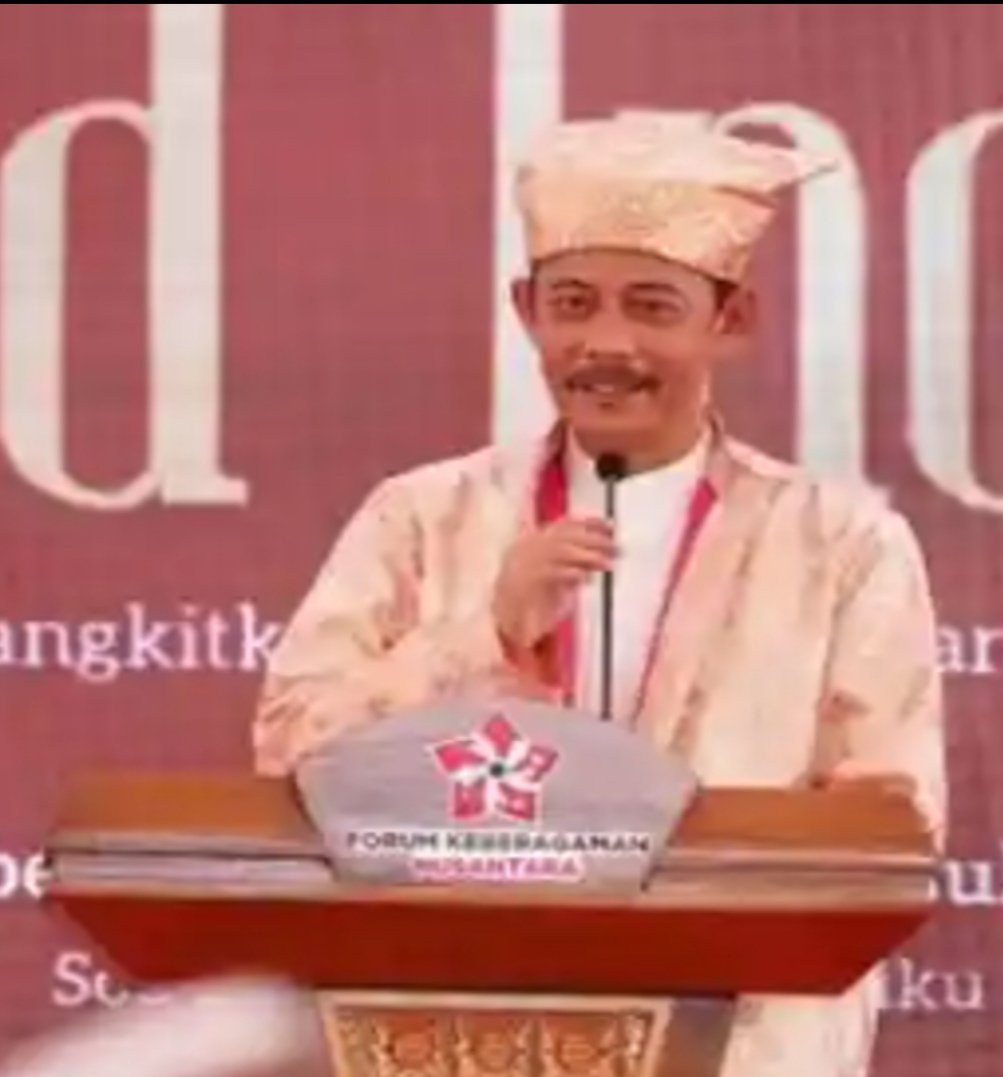 Ketum FKN Tuanku Alamsyah Arif Rahmansyah Marbun