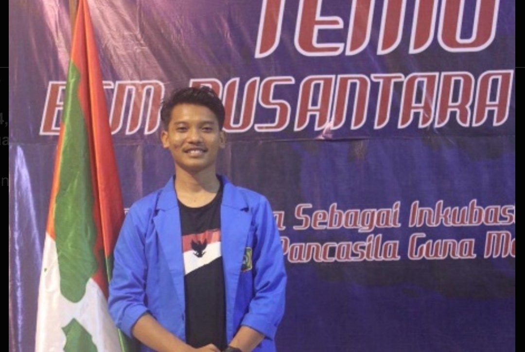 Koordinator Pusat BEMNUS M. Sardani