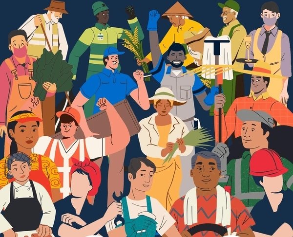Ilustrasi Buruh