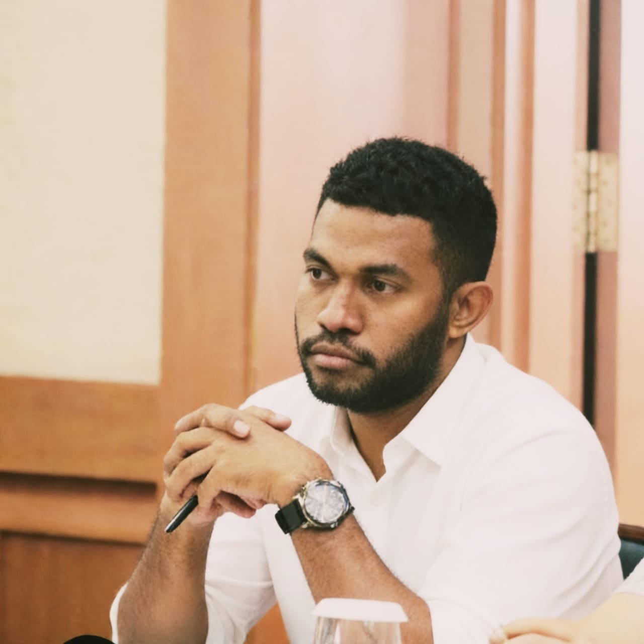 Ketum SGM P Arie Ferdinand Waropen