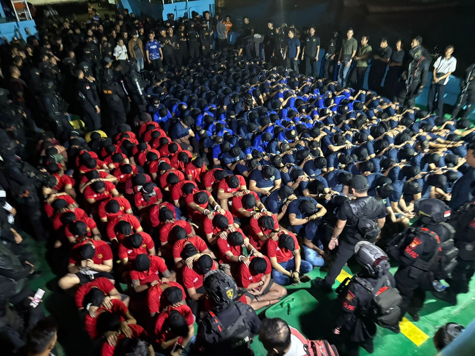 Pemindahan 263 Napi Ke Nusakambangan