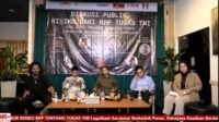 Diskusi Indonesia Risk Center RPP Tugas TNI