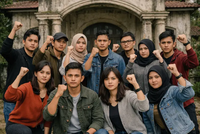 Gerakan Mahasiswa Dukung Demokrasi Pancasila