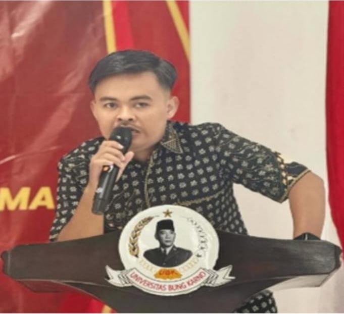 Ketua BEM FH UBK Muhammad Abdimaludin