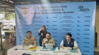 Konferensi Pers Polsek Metro Kebayoran Baru