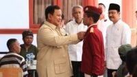 Presiden Prabowo Bersama Siswa SRMP 17 Tabanan Bali