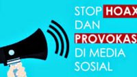 Stop Hoax Provokasi