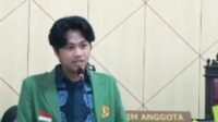 Ketua BEM UPNVJ Gufron Dimas Wicaksono