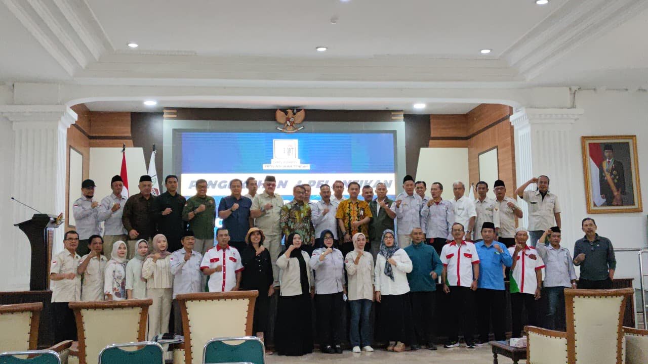 Pengukuhan DPD P2RPTI Jawa Tengah