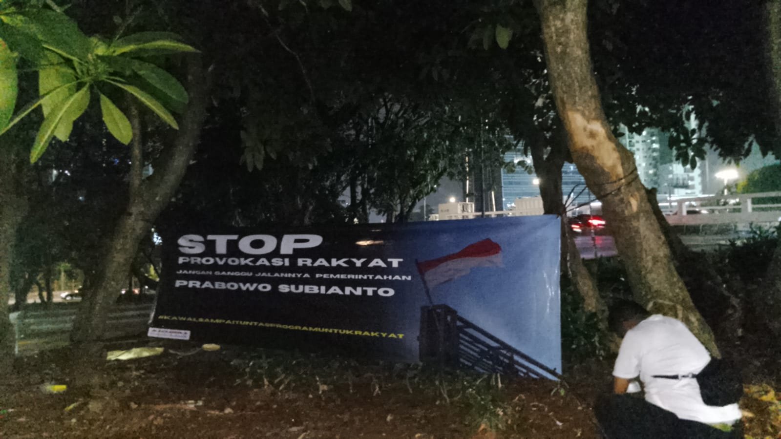 Spanduk AKHERA Di Jakarta