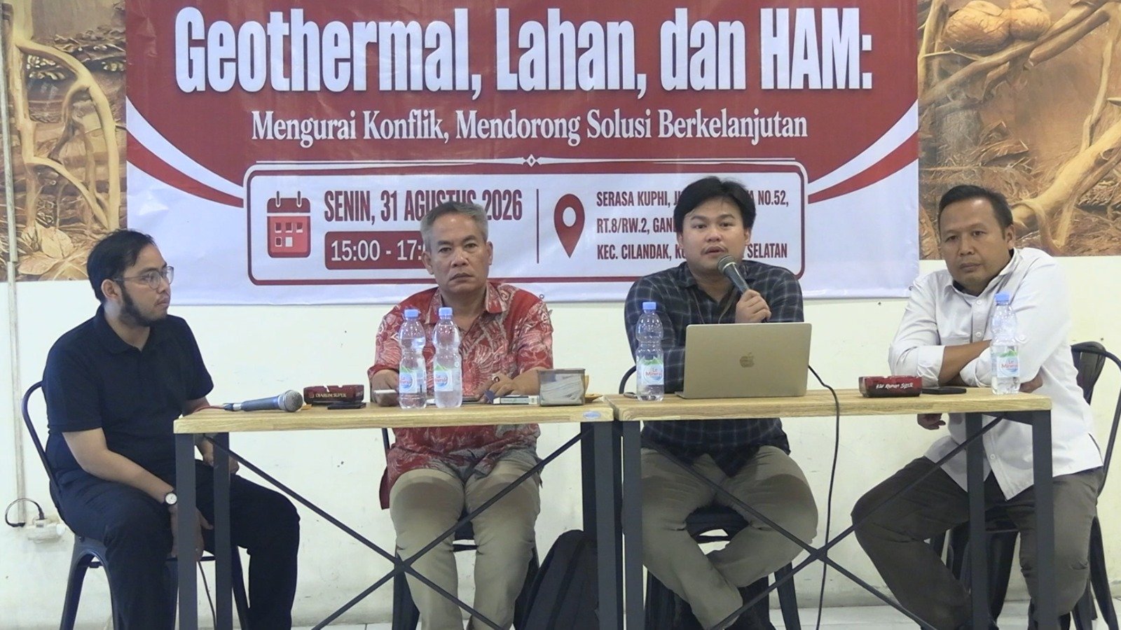 Diskusi Publik Geothermal Lahan Dan HAM