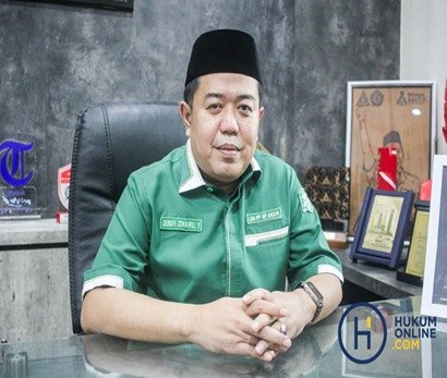 Ketua LBH PP GP Ansor Dendy Zuhairil Finsa