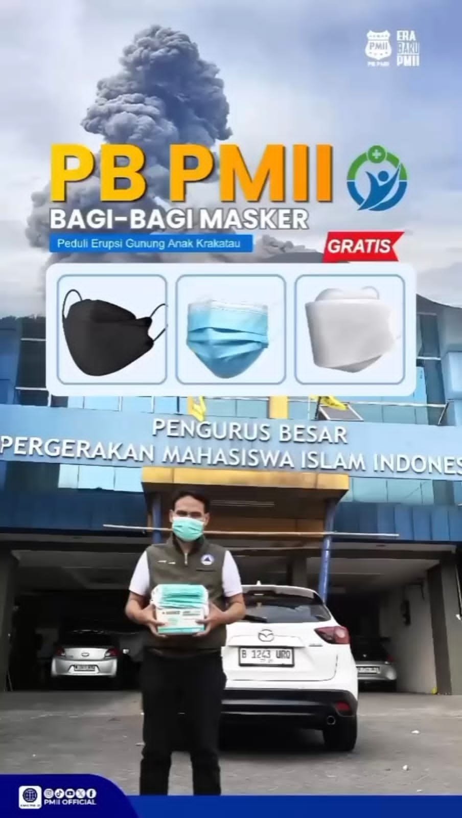 PB PMII Bagi Bagi Masker