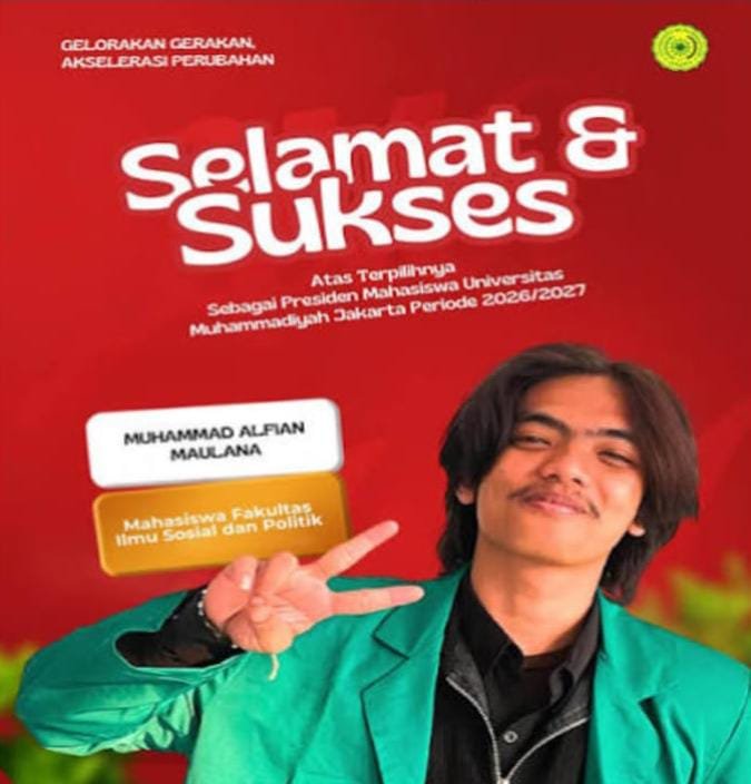 Presma UMJ M. Alfian Maulana